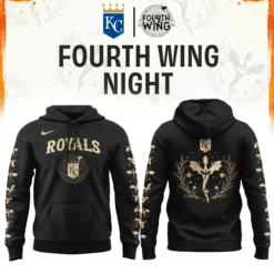 Kansas City Royals Fourth Wings Night Limited Edition Hoodie| Cap | Jogger