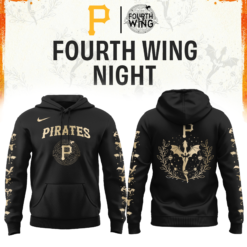 Pittsburgh Pirates Fourth Wings Night Limited Edition Hoodie| Cap | Jogger