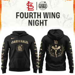 St.Louis Cardinals Fourth Wings Night Limited Edition Hoodie| Cap | Jogger