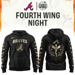Atlanta Braves Fourth Wings Night Limited Edition Hoodie| Cap | Jogger