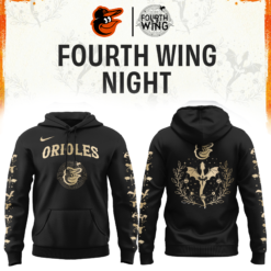 Baltimore Orioles Fourth Wings Night Limited Edition Hoodie| Cap | Jogger