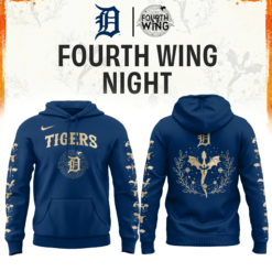 Detroit Tigers Fourth Wings Night Limited Edition Hoodie| Cap | Jogger