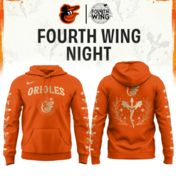 Baltimore Orioles Fourth Wings Night Limited Edition Hoodie| Cap | Jogger