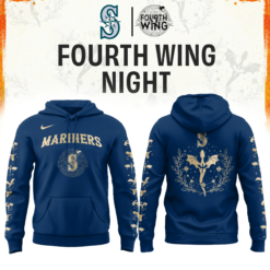 Seattle Mariners Fourth Wings Night Limited Edition Hoodie| Cap