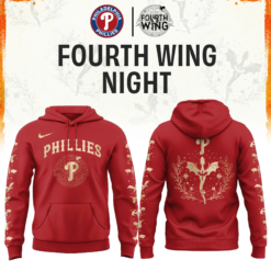 Philadelphia Phillies Fourth Wings Night Limited Edition Hoodie| Cap | Jogger