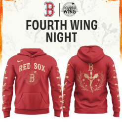 Boston Red Sox Fourth Wings Night Limited Edition Hoodie| Cap | Jogger