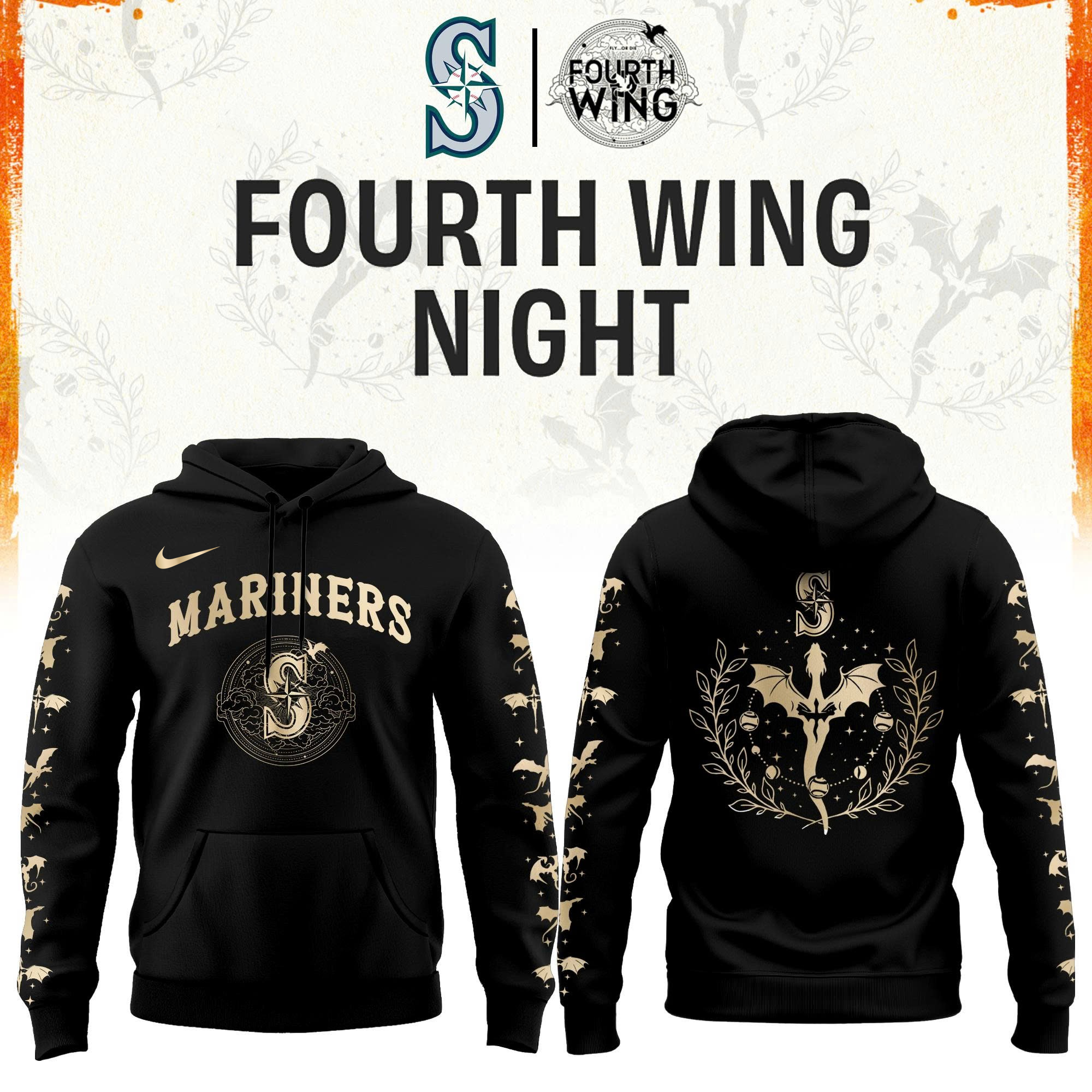 Mariners Fourth Wings Night Limited Edition Hoodie| Cap