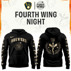Milwaukee Brewers Fourth Wings Night Limited Edition Hoodie| Cap | Jogger