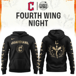 Cleveland Guardians Fourth Wings Night Limited Edition Hoodie| Cap | Jogger