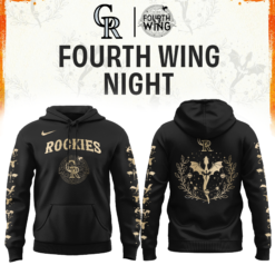 Colorado Rockies Fourth Wings Night Limited Edition Hoodie| Cap | Jogger