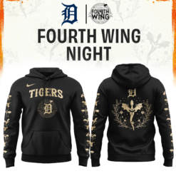 Detroit Tigers Fourth Wings Night Limited Edition Hoodie| Cap | Jogger