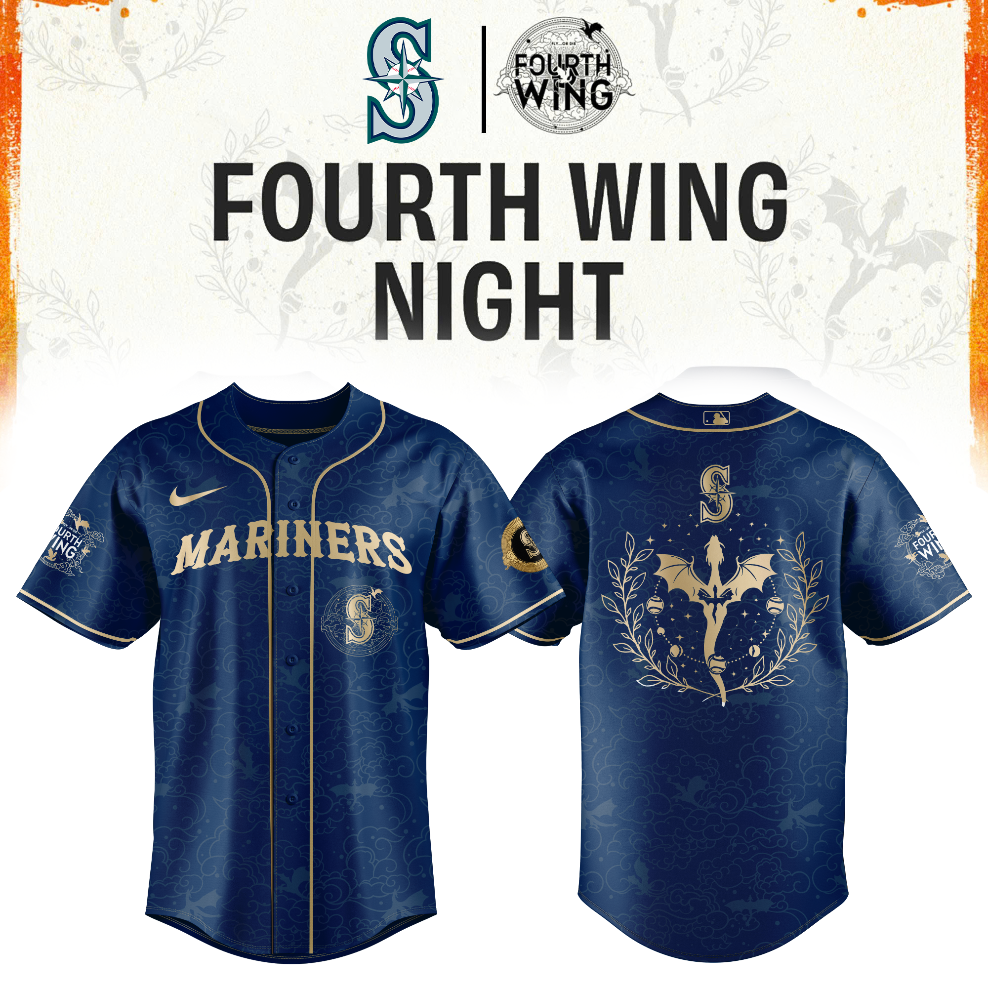 Mariners Fourth Wings Night Limited Edition Jersey| Cap