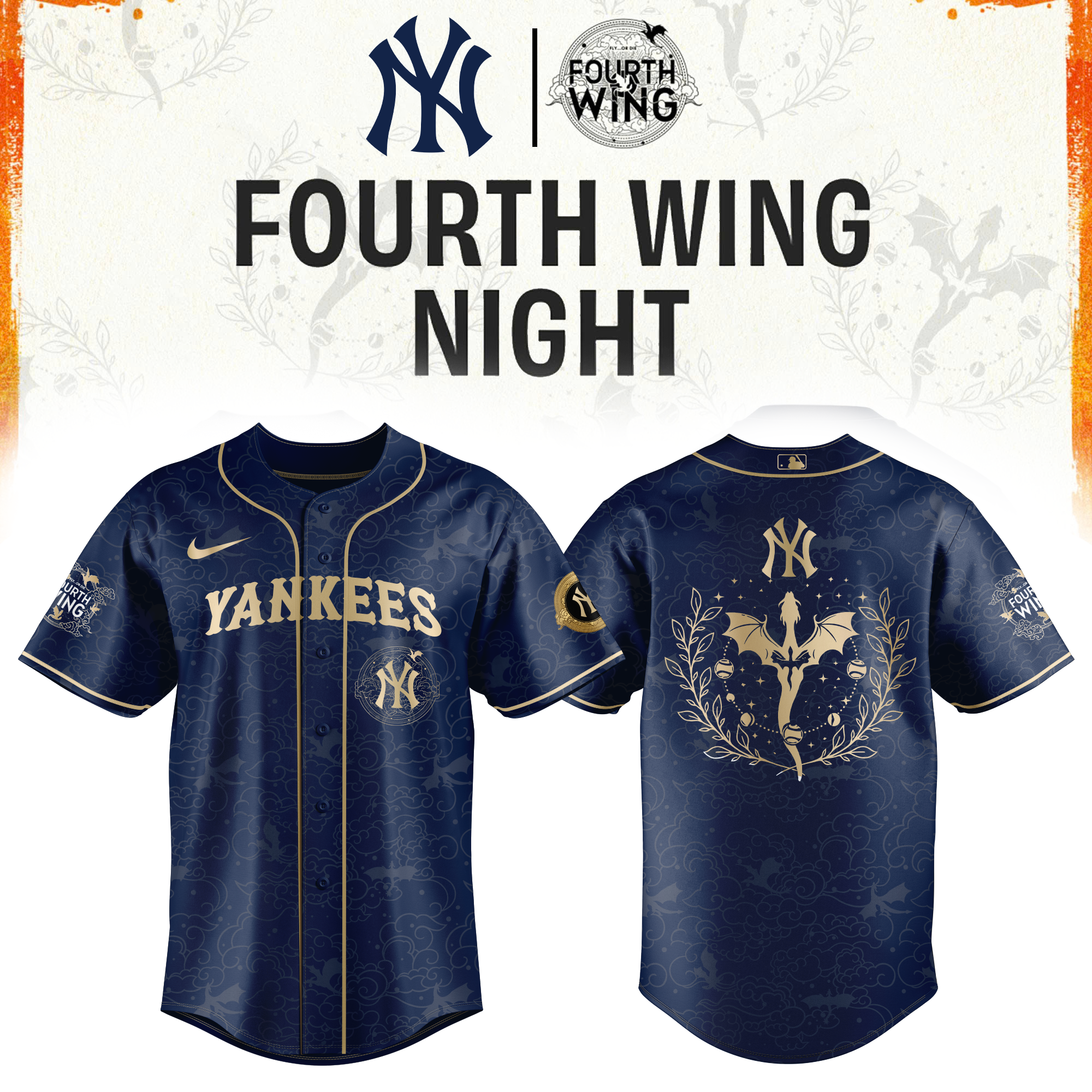 New York Yankees Wings Night Limited Edition Jersey| Cap | Jogger