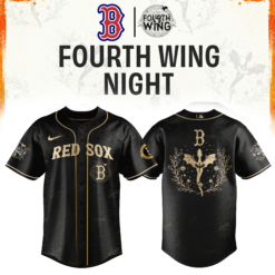 BS Sox Baseball Fourth Wings Night Limited Edition Jersey