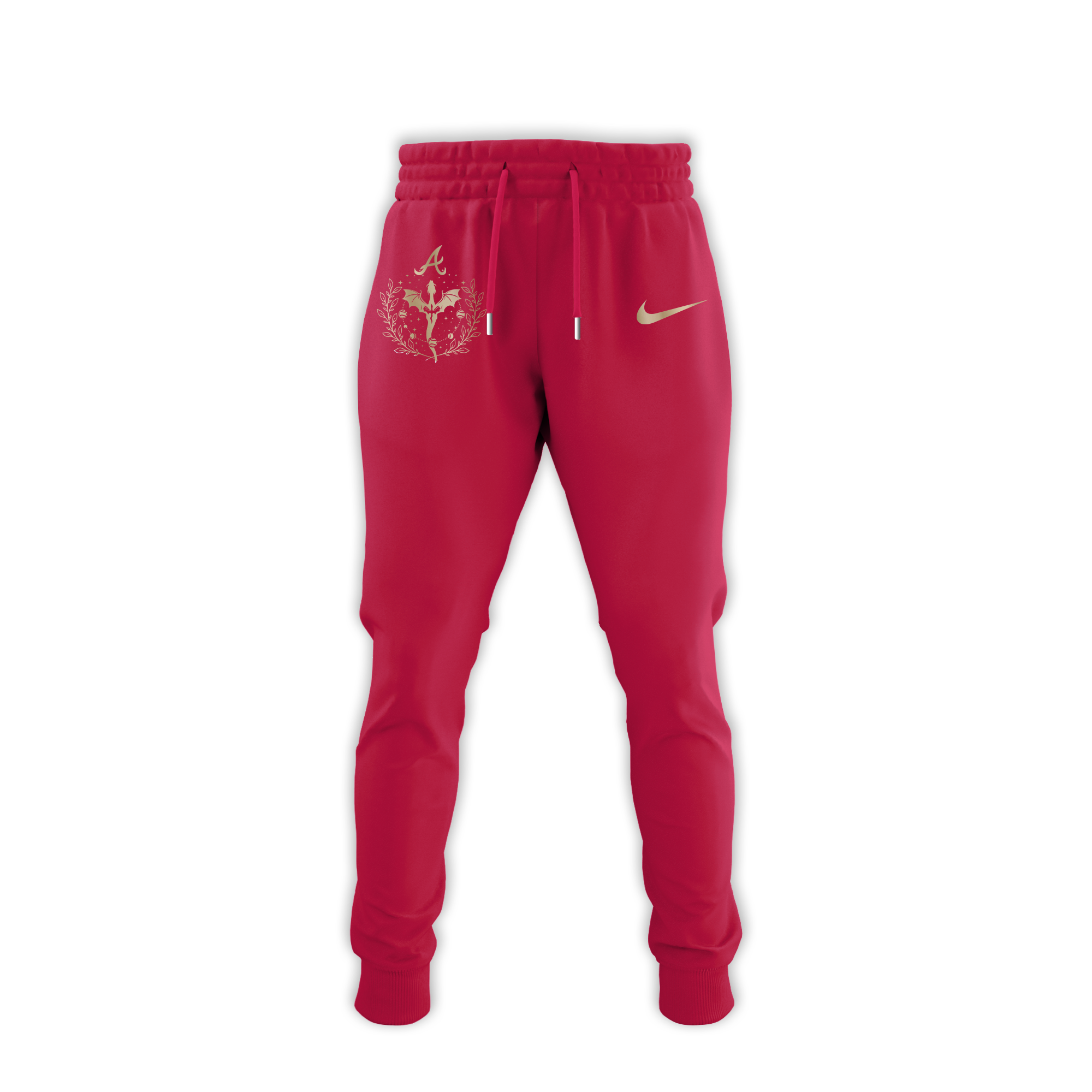 Atlanta Braves Fourth Wings Night Limited Edition Hoodie| Cap | Jogger - Image 2