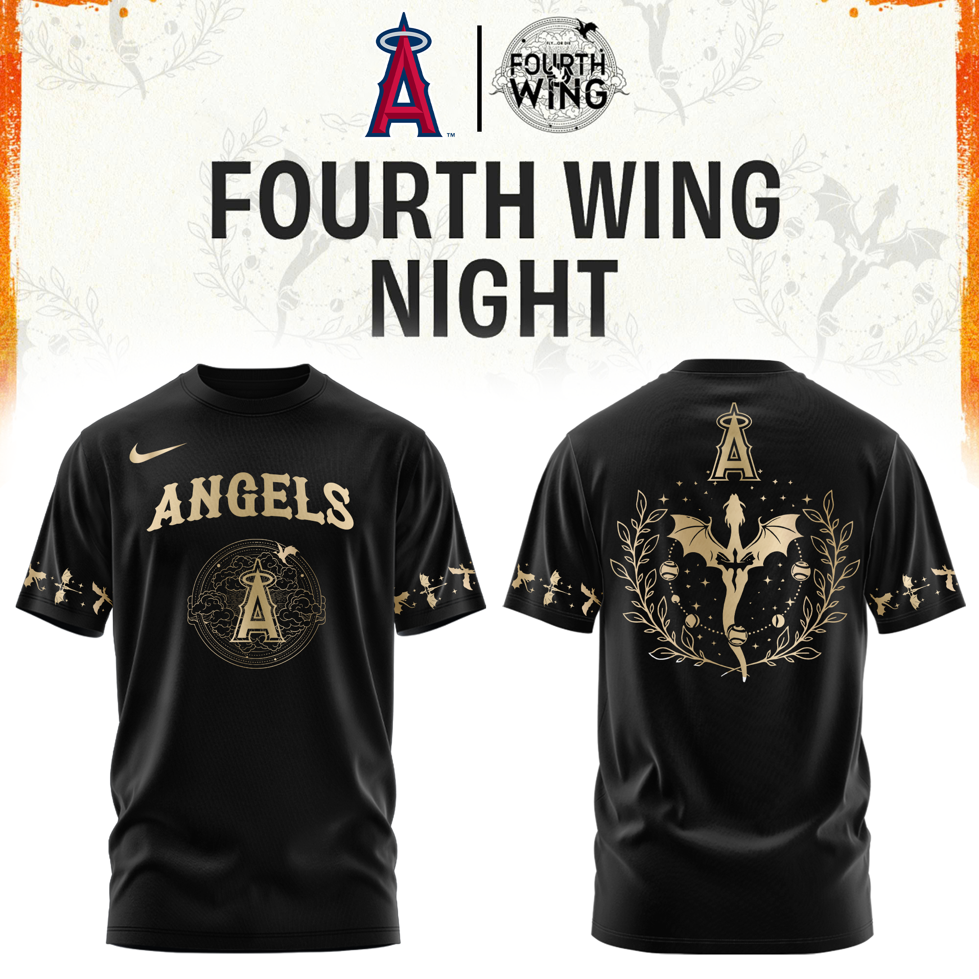 Los Angeles Angels Wings Night Limited Edition Tshirt | Cap | Jogger