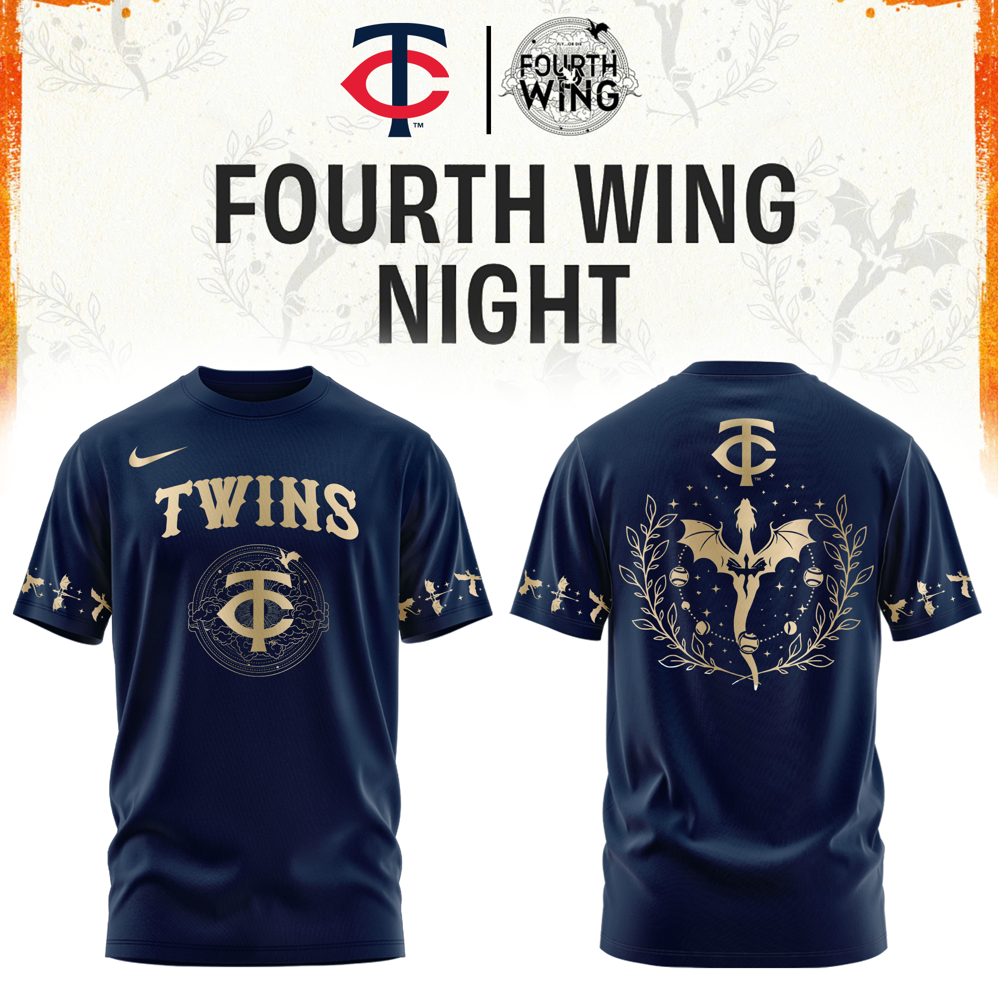 Minnesota Twins Wings Night Limited Edition Tshirt | Cap | Jogger