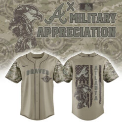 Atlanta Braves x Veteran U.S 2025 Baseball Jersey