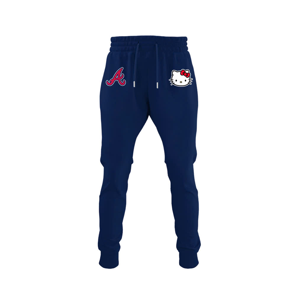 Atlanta Braves x Hello Kitty 2025 Jersey | Navy - Image 2
