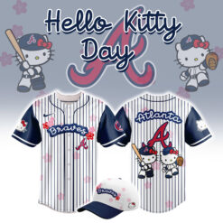 Atlanta Braves x Hello Kitty 2025 Jersey | Navy