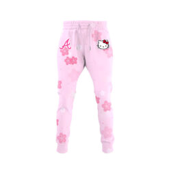 Alternative view of Atlanta Braves x Hello Kitty 2025 Jersey | Pink (Copy)