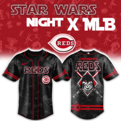 Cincinnati Reds x Star Wars Night 2025 Baseball Jersey