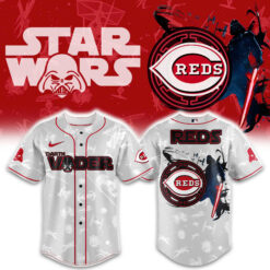 Cincinnati Reds x Star Wars Night 2025 Baseball Jersey v2