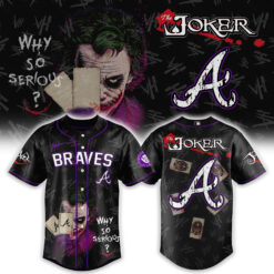 Atlanta Braves x The Joker Baseball Jersey Combo