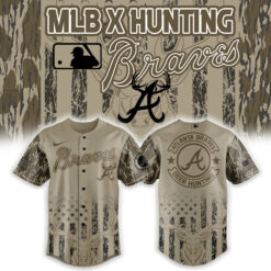 Atlanta Braves x Hunting Version Jersey Combo
