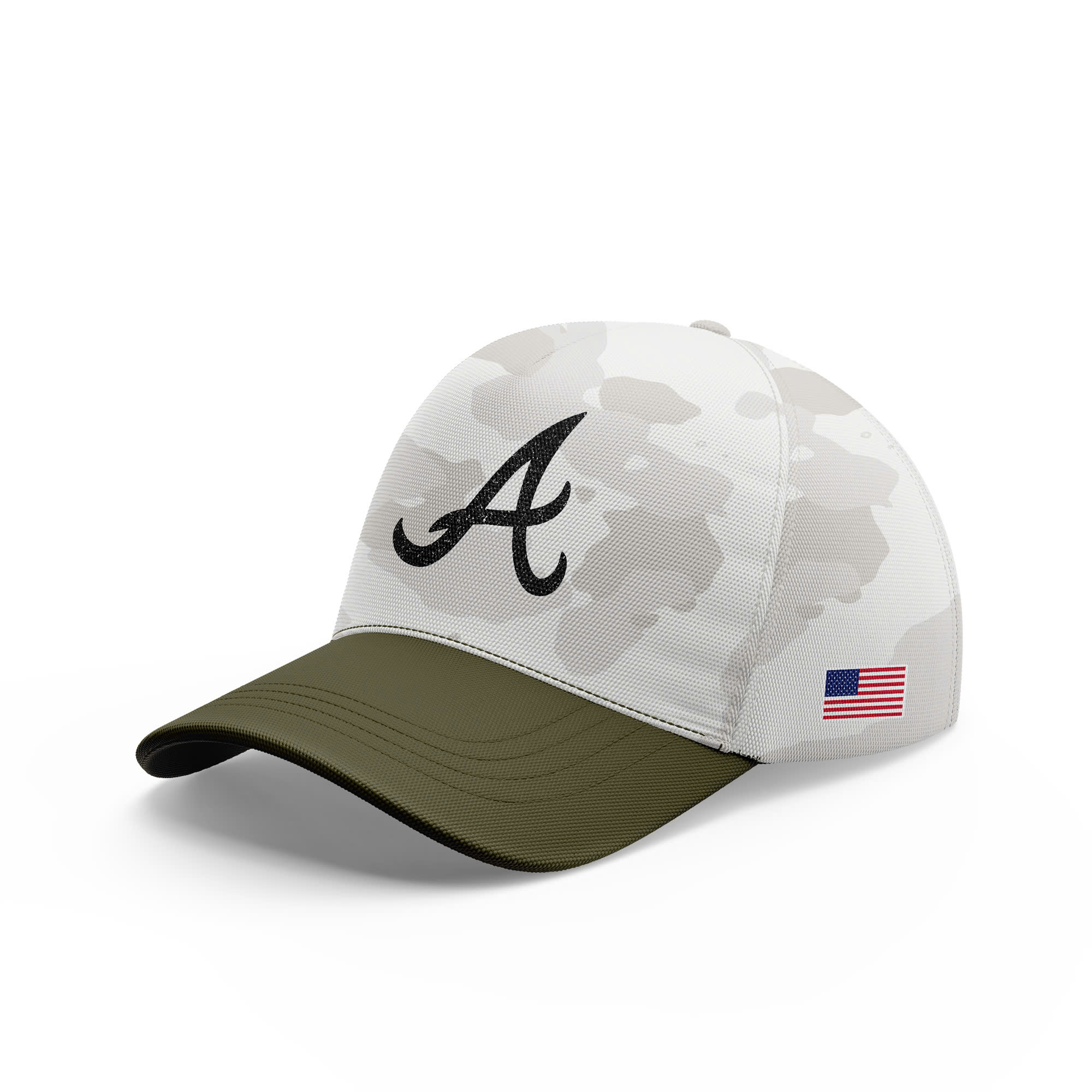 Atlanta Braves x Arm Forces Hoodie | Jogger | Cap - Image 3