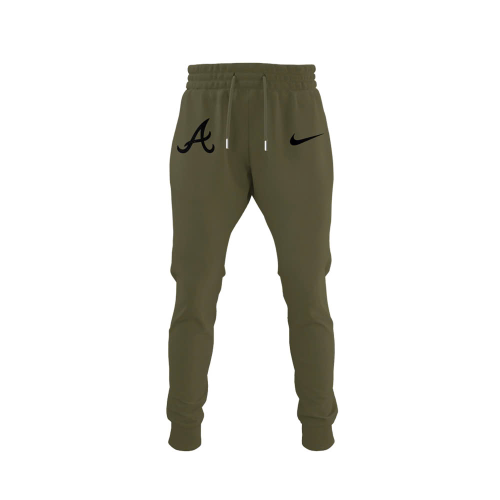 Atlanta Braves x Arm Forces Hoodie | Jogger | Cap - Image 4