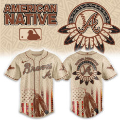 Atlanta Braves x Native American Heritage 2025 Baseball Jersey Combo