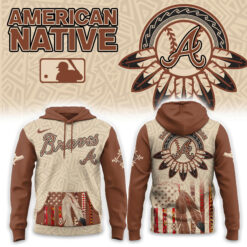 Atlanta Braves x Native American Heritage 2025 Hoodie Combo