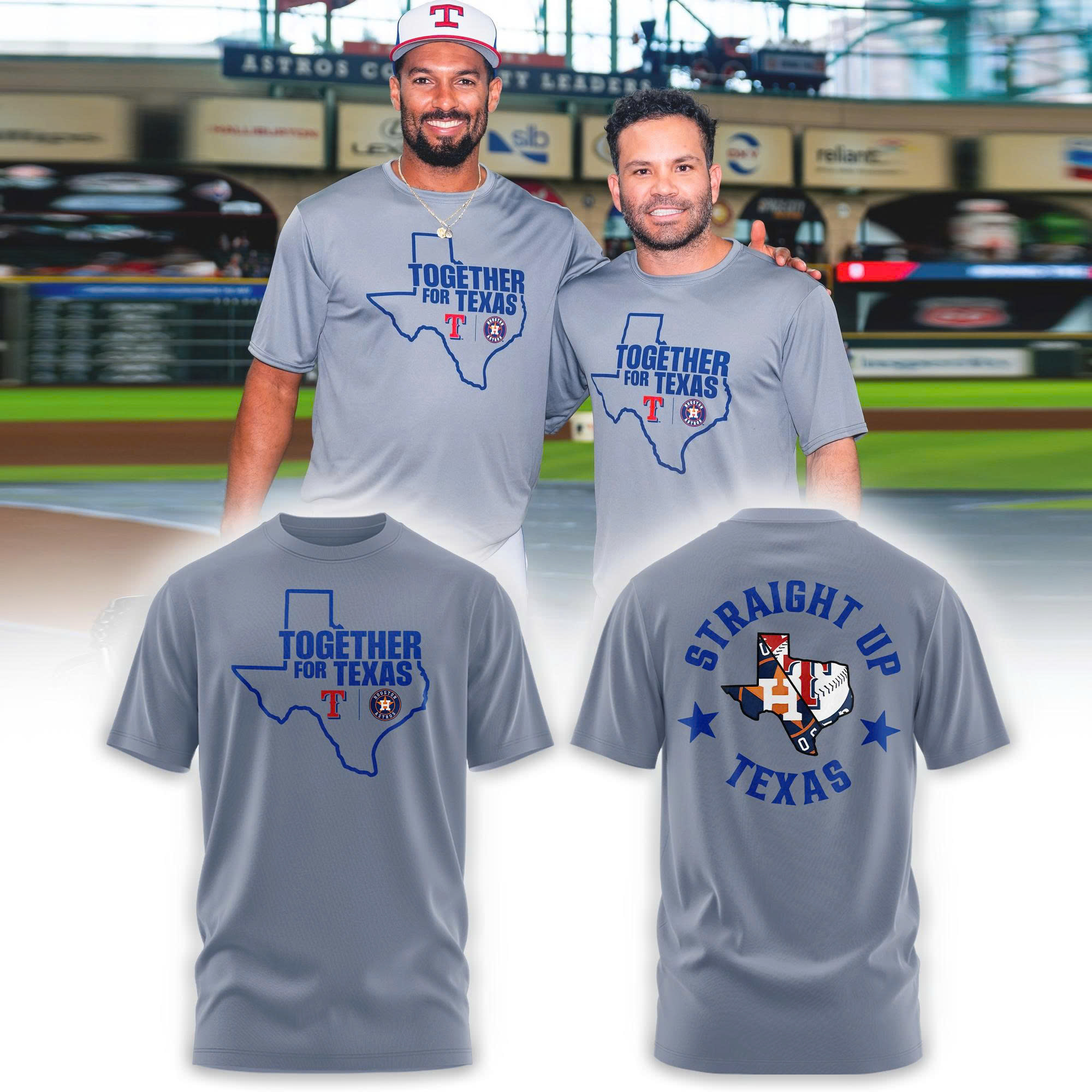 Together For Texas Combo Tshirt | Jogger | Cap V2