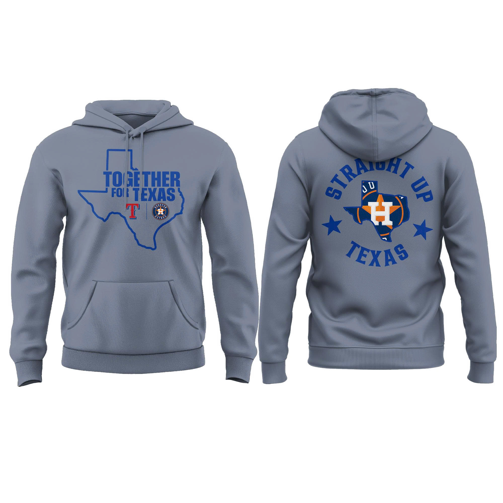 Houston Astros Together For Texas Combo Hoodie | Jogger | Cap - Image 2