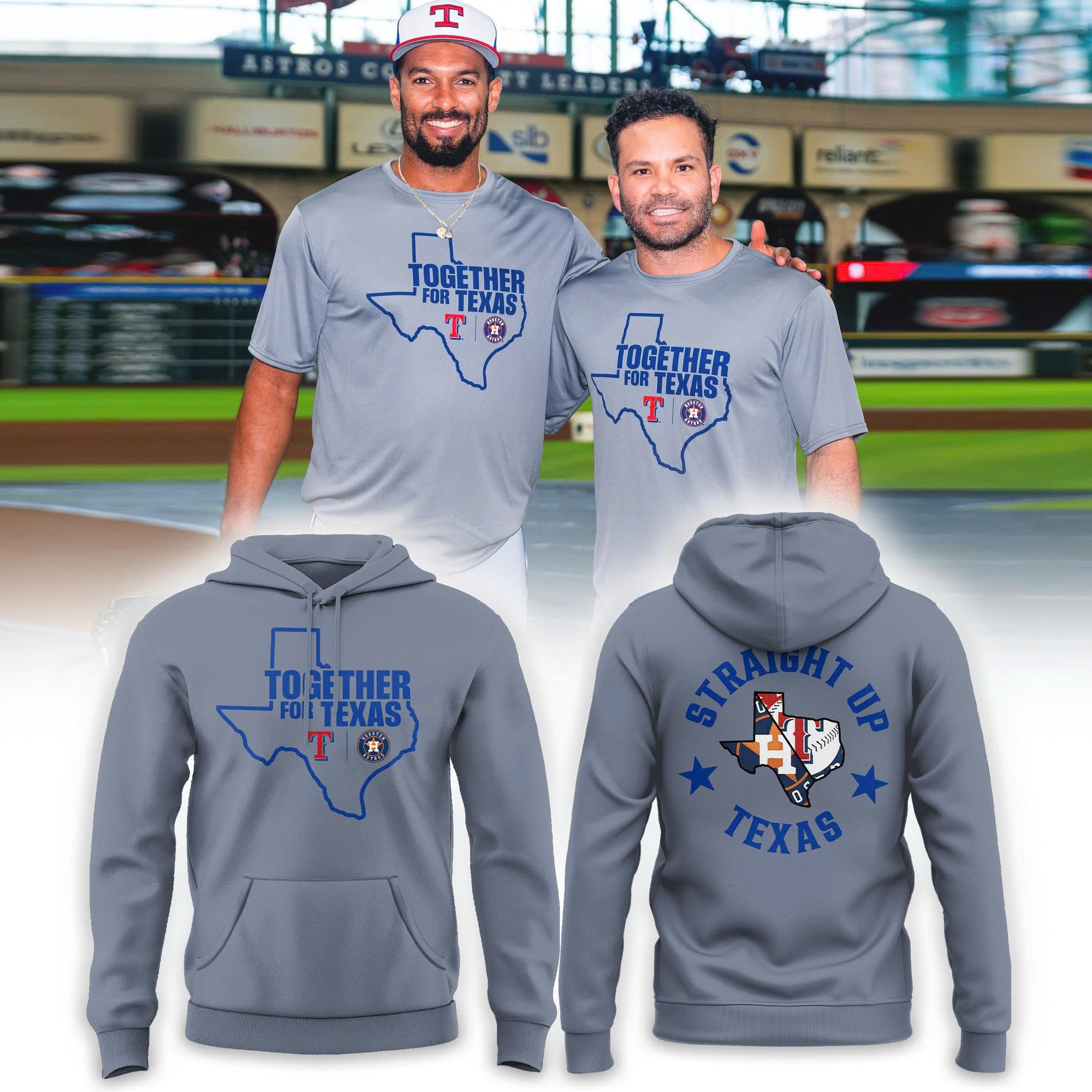 Together For Texas Combo Hoodie | Jogger | Cap MX1
