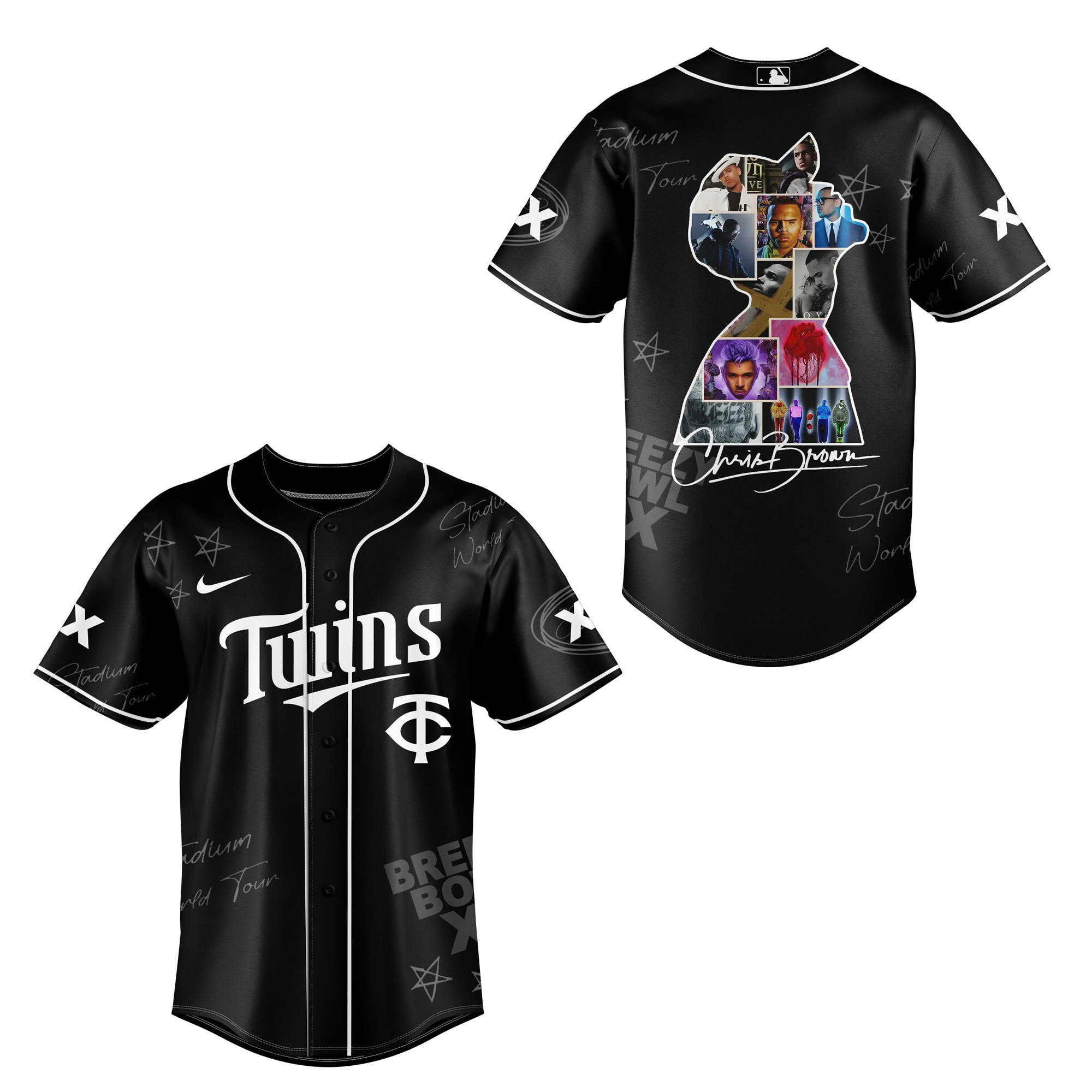 Minnesota Twins x Breezy Bowl XX Baseball Jersey Combo v4 - Image 2