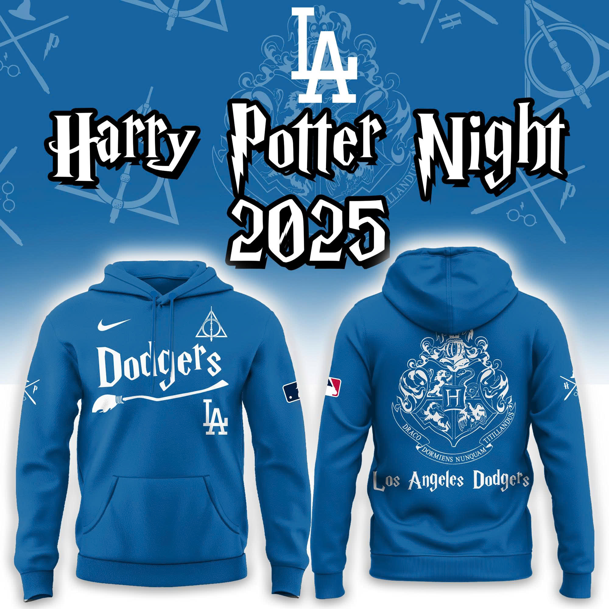 Los Angeles Dodgers Harry Potter 2025 Hoodie | Jogger | Cap