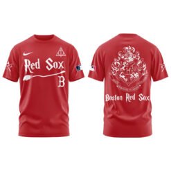 Alternative view of Boston Red Sox Harry Potter 2025 Combo Tshirt | Jogger | Cap