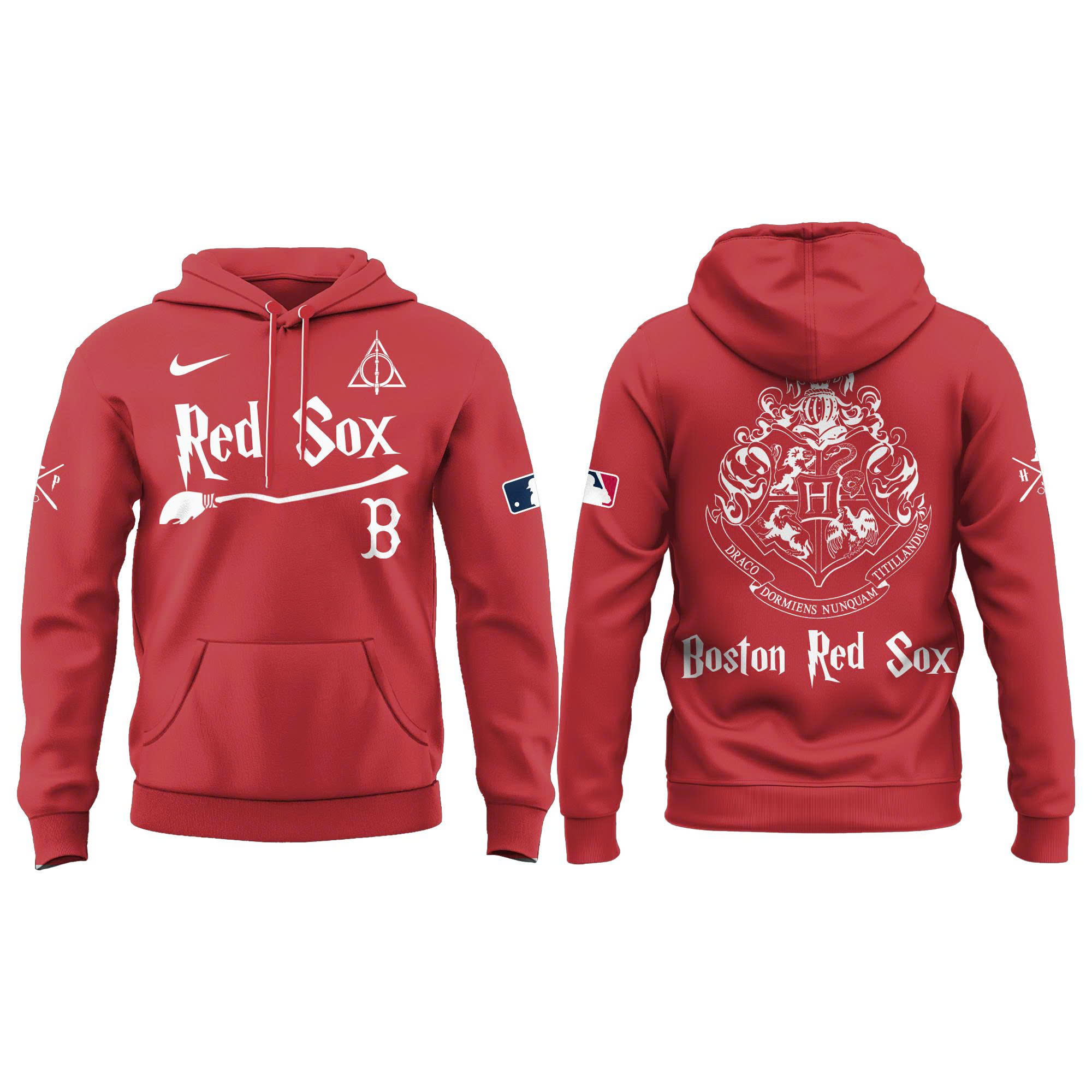 Boston Red Sox Harry Potter 2025 Hoodie | Jogger | Cap - Image 2