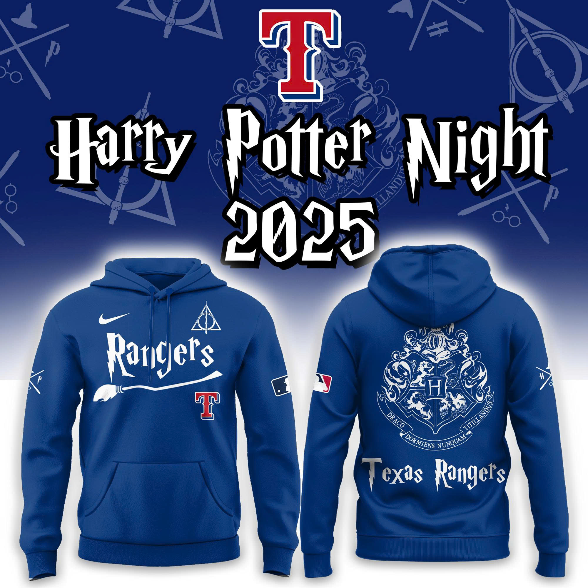 Texas Rangers x Harry Potter Hoodie | Jogger | Cap