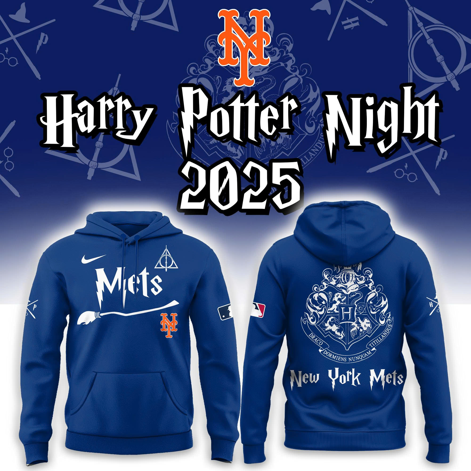 New York Mets Harry Potter 2025 Hoodie | Jogger | Cap