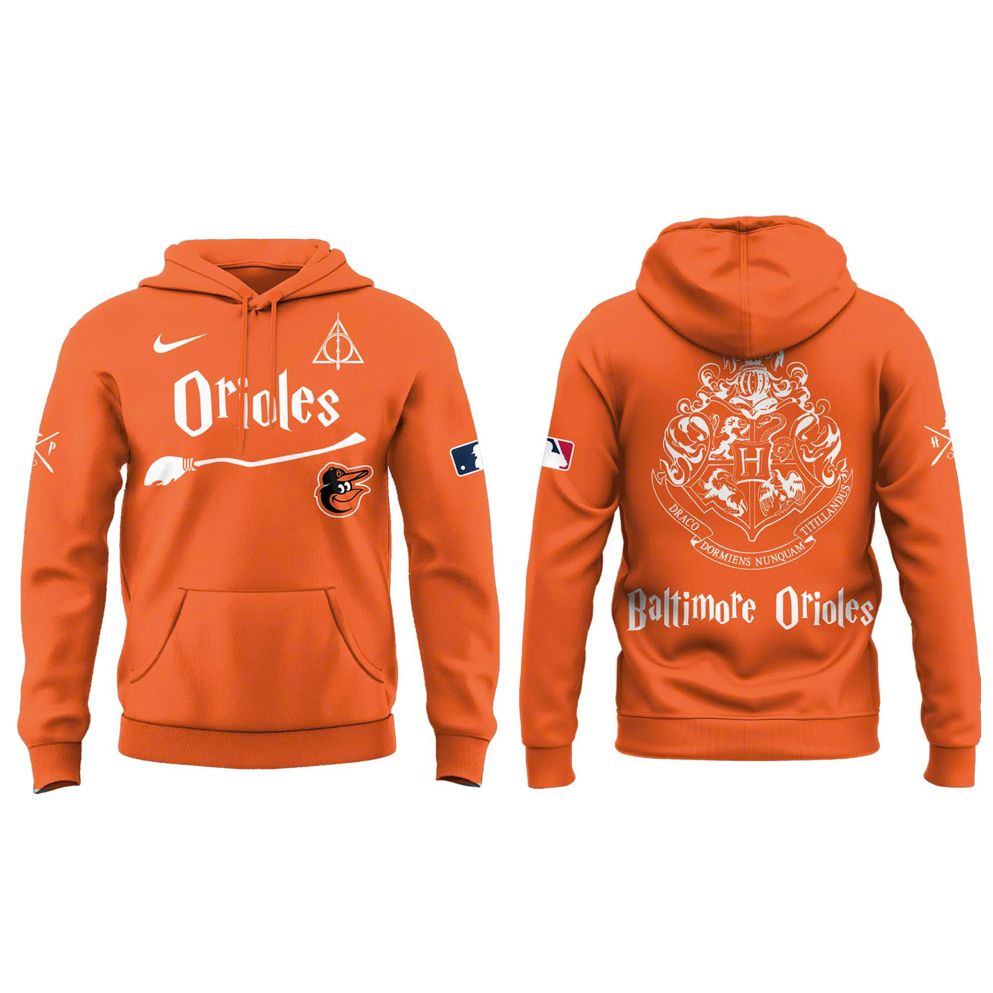 Baltimore Orioles x Harry Potter Hoodie | Jogger | Cap - Image 2