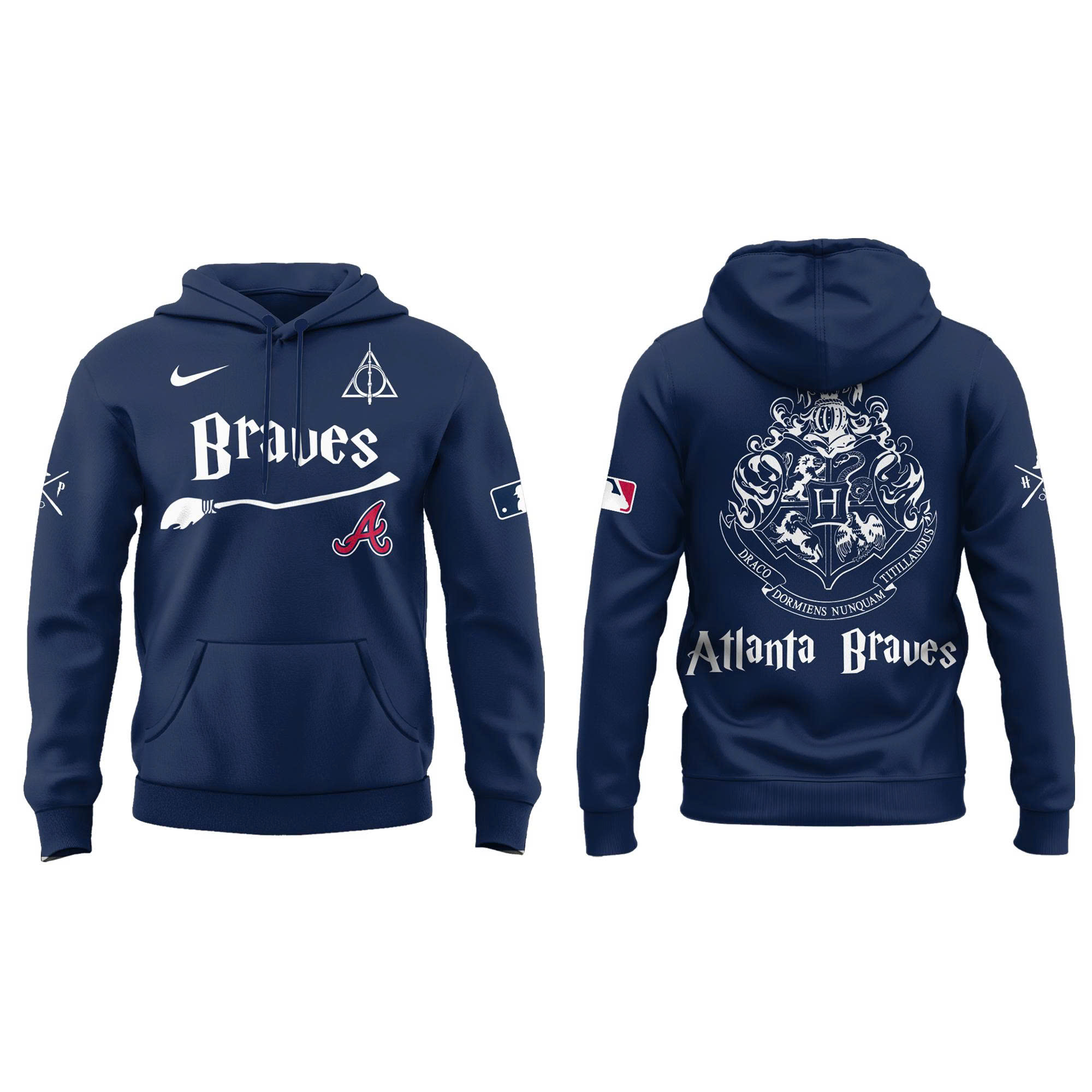 Atlanta Braves x Harry Potter Hoodie | Jogger | Cap - Image 2