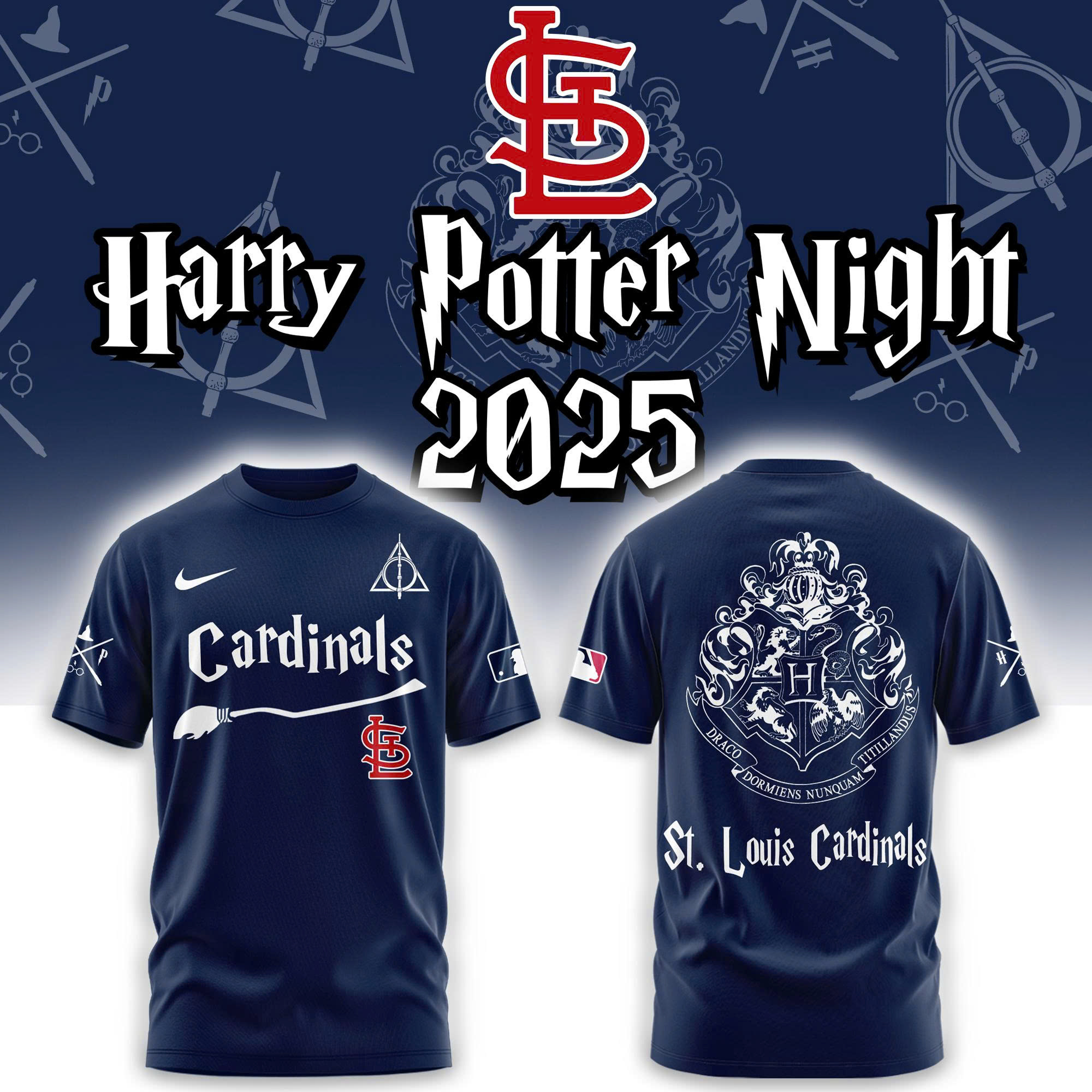 St.Louis Cardinals x Harry Potter Combo Tshirt | Jogger | Cap