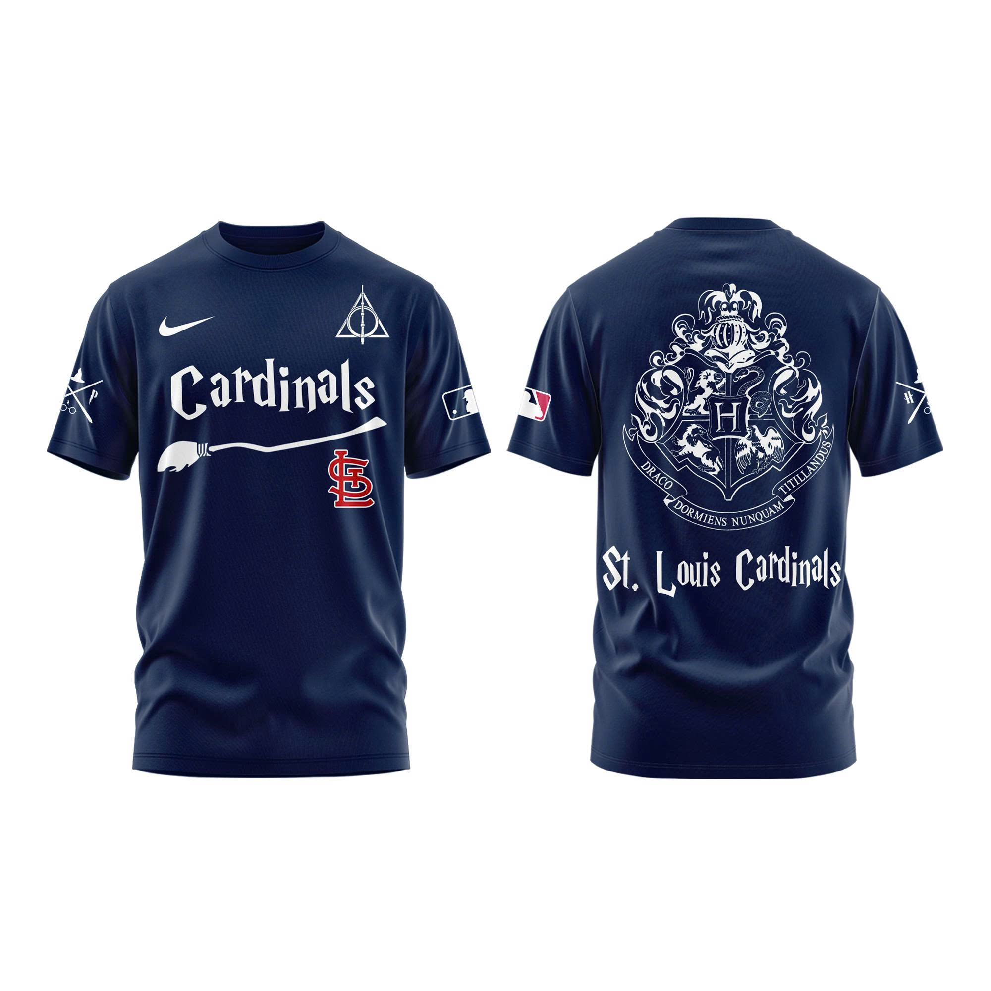 St.Louis Cardinals x Harry Potter Combo Tshirt | Jogger | Cap - Image 2