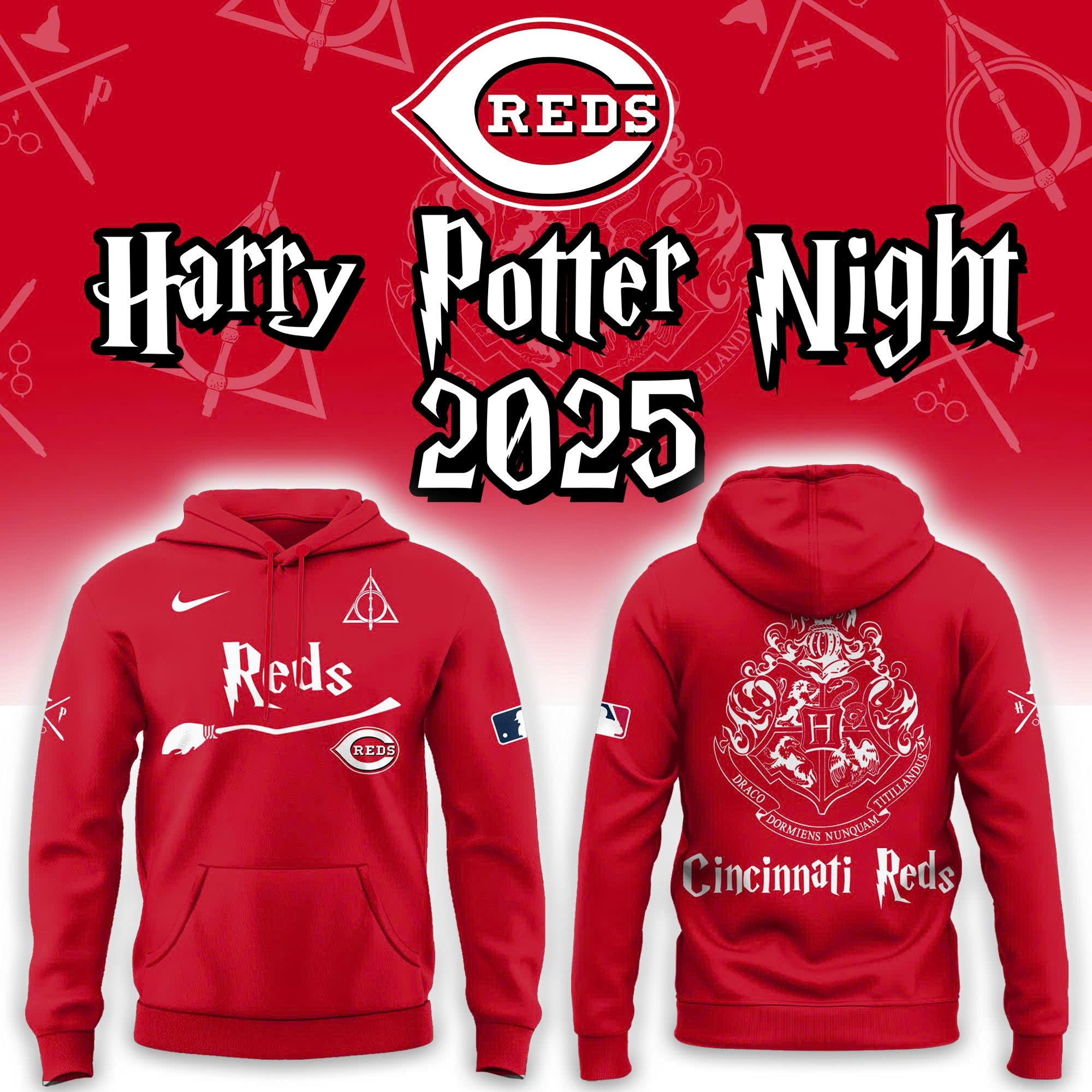 Cincinnati Reds x Harry Potter Hoodie | Jogger | Cap