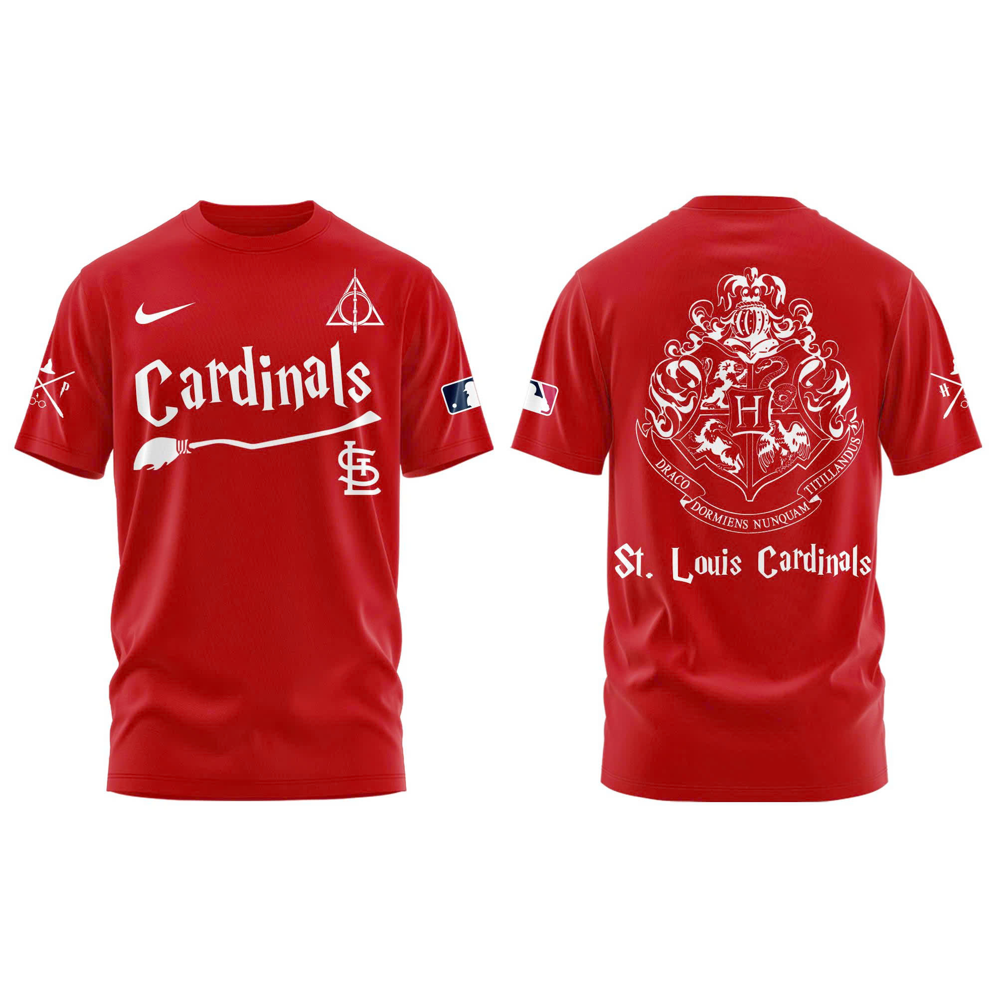 St.Louis Cardinals x Harry Potter Combo Tshirt | Jogger | Cap - Image 2