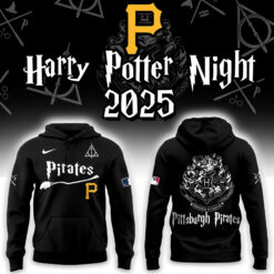 Pittsburgh Pirates x Harry Potter Black Hoodie | Jogger | Cap