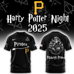 Pittsburgh Pirates x Harry Potter Black Combo Tshirt | Jogger | Cap